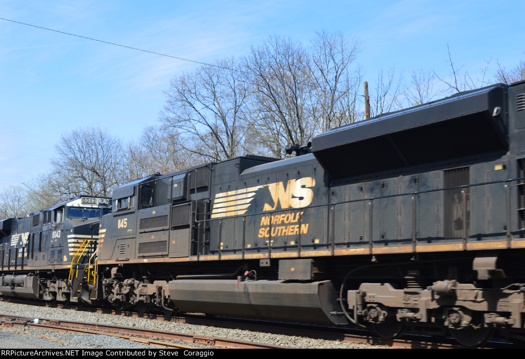 Partial shot of NS 1145 and NS 8043
